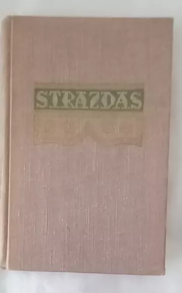 Raštai - Antanas Strazdas, knyga