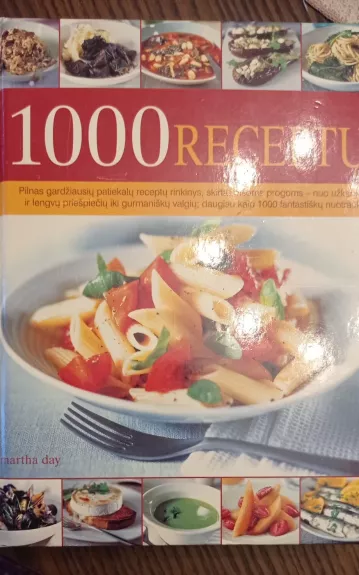 1000 receptų - Martha Day, knyga