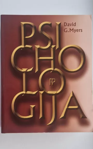 Psichologija - David G. Myers, knyga 1