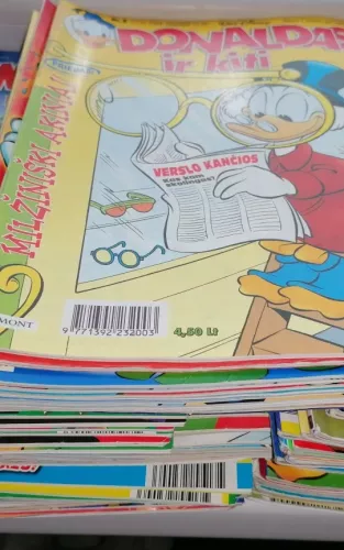 Donaldas ir kiti žurnalai didelis kiekis