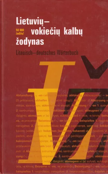 Lietuvių-vokiečių kalbų žodynas
