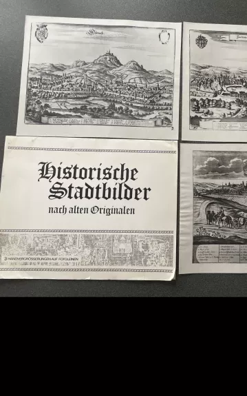 historische stadtbilder nach alten originalen - Autorių Kolektyvas, knyga