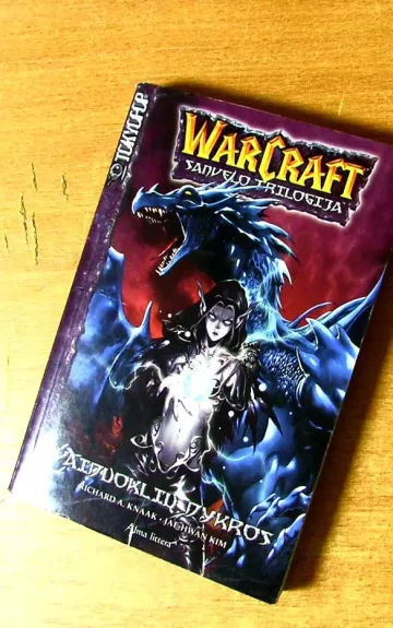 Vaiduoklių dykros: WarCraft: Sanvelo trilogija III tomas - Richard A. Knaak, Jae-Hwan  Kim, knyga