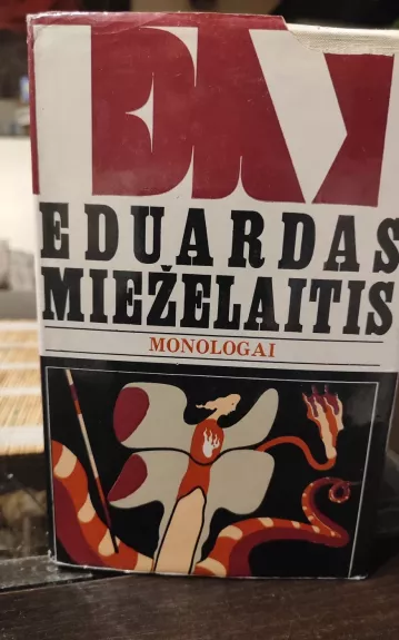 Monologai - Eduardas Mieželaitis, knyga