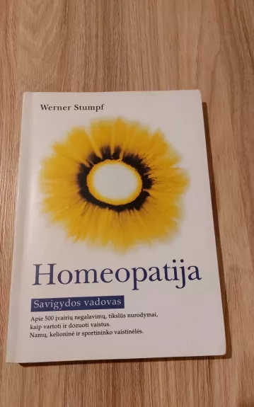 Homeopatija - Werner Stumpf, knyga