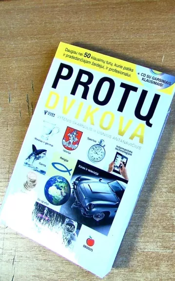 Protų dvikova   CD su garsiniais klausimais