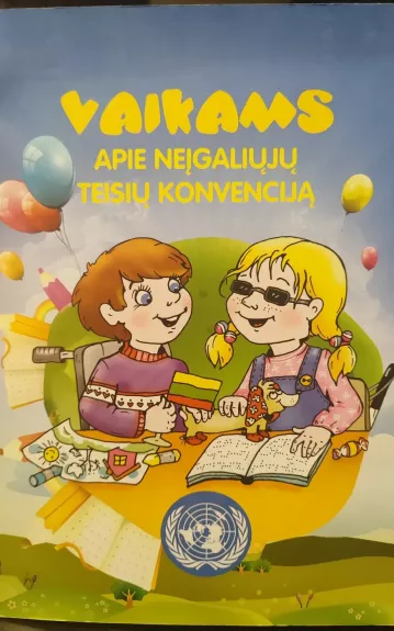 Vaikams apie neįgaliųjų konvenciją - Violeta Gevorgianienė, knyga