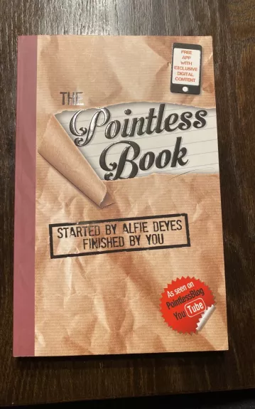 The Pointless book. Trenkta knyga - Alfie Deyes, knyga