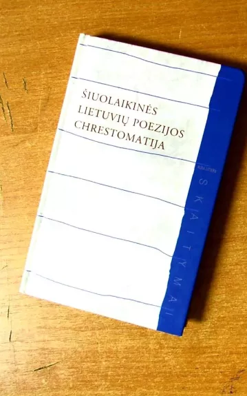 Šiuolaikinės lietuvių poezijos chrestomatija - Sigitas Parulskis, knyga