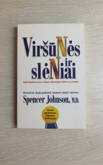 Viršūnės ir slėniai - Spencer Johnson, knyga