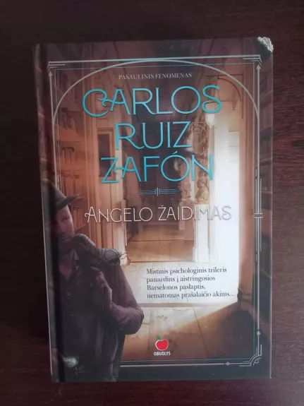 ANGELO ŽAIDIMAS - Carlos Ruiz Zafon, knyga