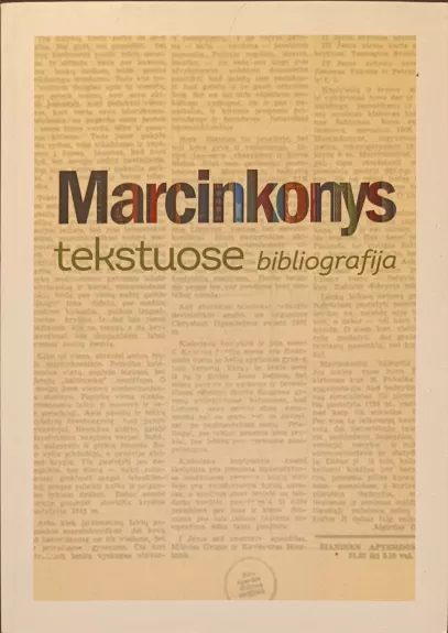 Marcinkonys tekstuose: bibliografija - Nijolė Sisaitė, knyga