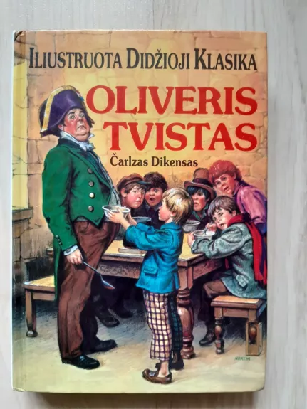 Oliveris Tvistas - Dikensas Čarlzas, knyga