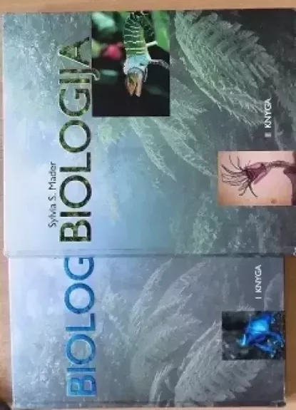 Biologija 1 ir 2 knyga