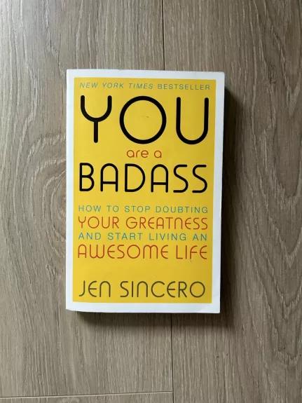 You Are A Badass - Jen Sincero, knyga