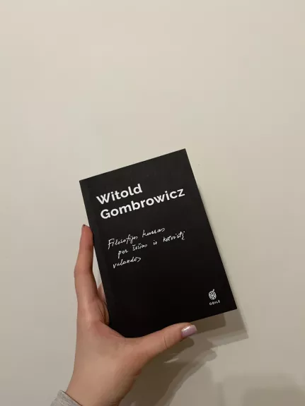 Filosofijos kursas per šešias ir ketvirtį valandos - Witold Gombrowicz, knyga