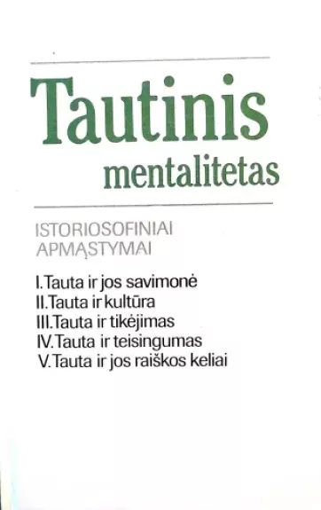 Tautinis mentalitetas