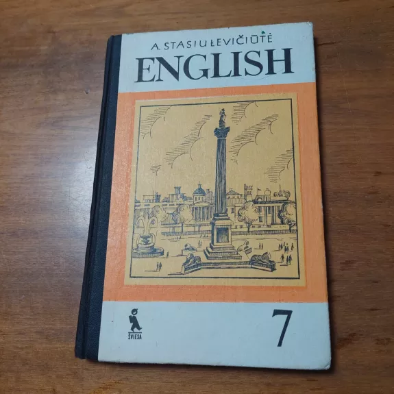 English 7 - A. Stasiulevičiūtė, knyga