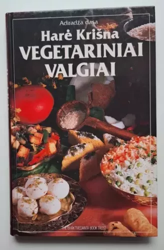 Harė Krišna vegetariniai valgiai - dasa Adiradža, knyga