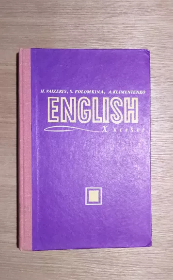 English X klasei
