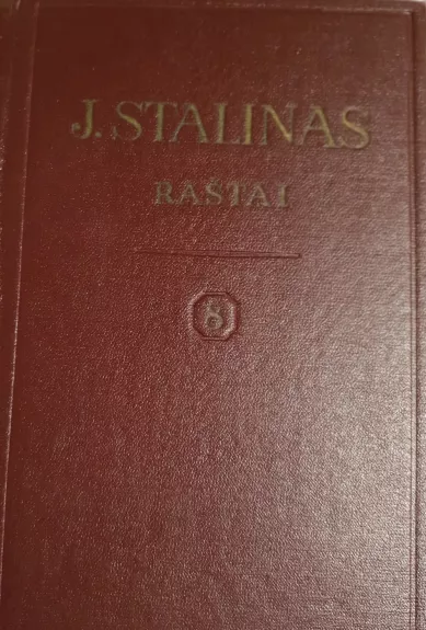 Stalinas. Raštai (8 tomas) - Josifas V. Stalinas, knyga