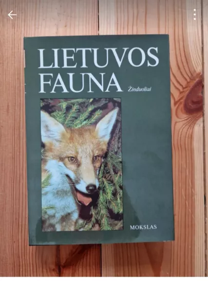 Lietuvos fauna. Žinduoliai - Autorių Kolektyvas, knyga 1