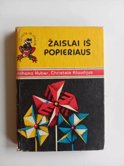 Žaislai iš popieriaus