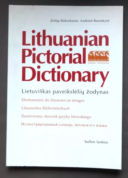 Lietuviškas paveikslėlių žodynas - Zofija Babickienė, Aušrinė Bareikytė, knyga