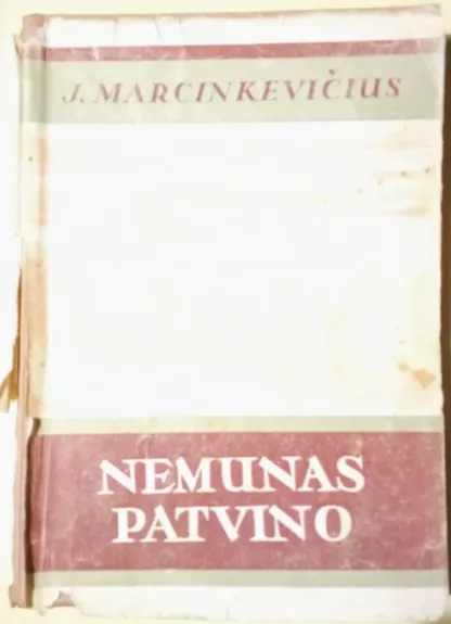 Nemunas patvino - J. Marcinkevičius, knyga 1