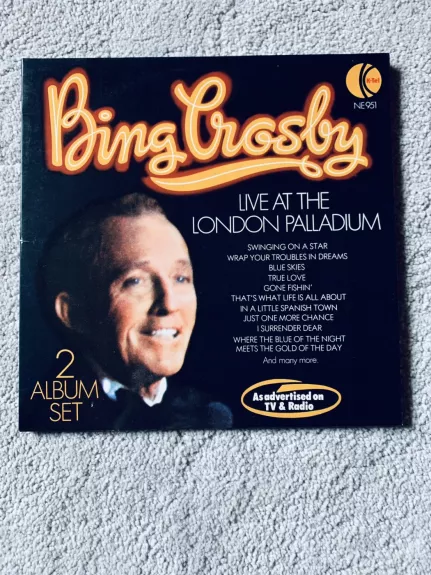 Bing Crosby - Bing Crosby Live At The London Palladium - Bing Crosby, plokštelė 1