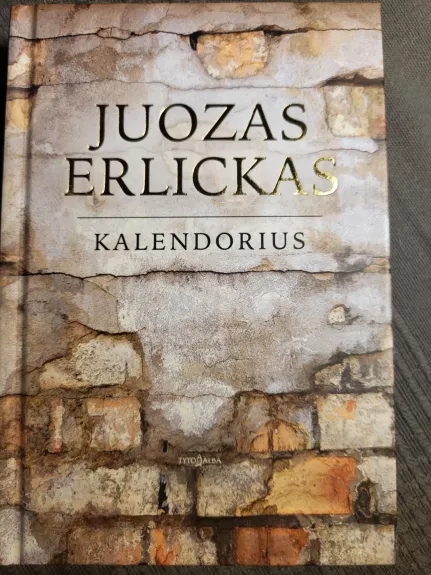 Kalendorius - Juozas Erlickas, knyga