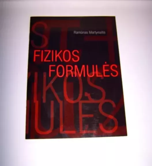 Fizikos formulės - Martynaitis Ramūnas, knyga