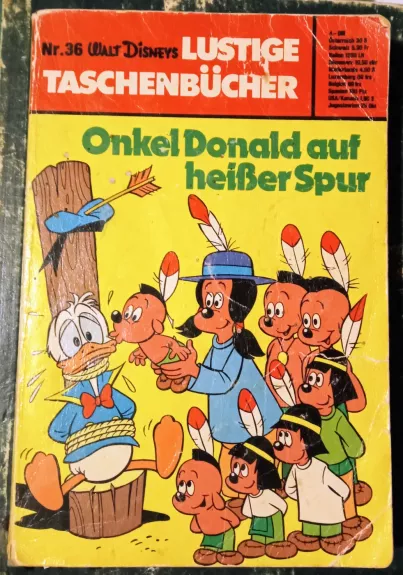 Onkel Donald auf heißer Spur - Walt Disney, knyga 1