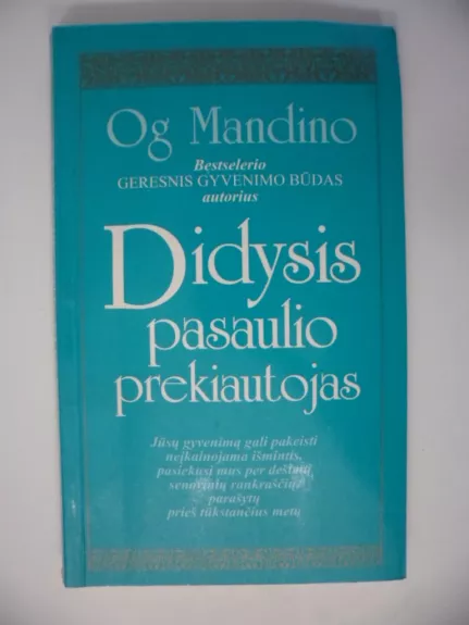 Didysis pasaulio prekiautojas - Og Mandino, knyga