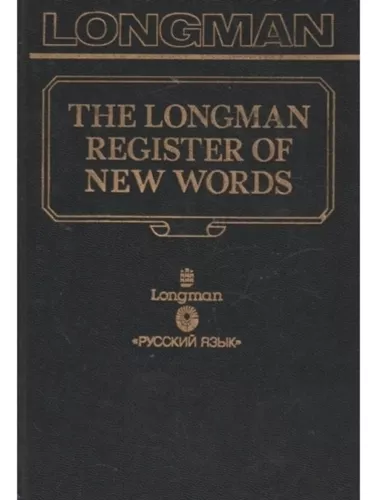 The longman register of new words