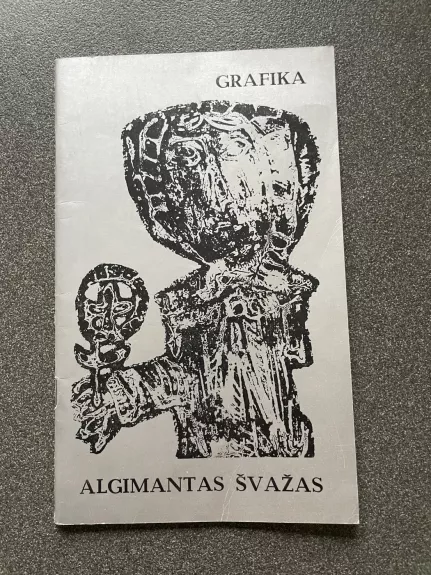 Algimantas Švažas Grafika parodos katalogas 1983