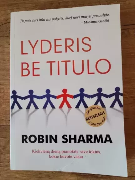 Lyderis be titulo - Robin Sharma, knyga 1