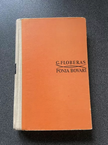 Ponia Bovari - Gustave Flaubert, knyga