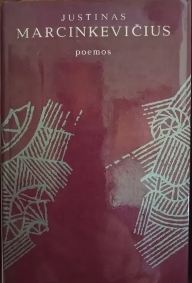 Poemos - Justinas Marcinkevičius, knyga