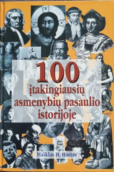 100 įtakingiausių asmenybių pasaulio istorijoje - Maiklas Hartas, knyga