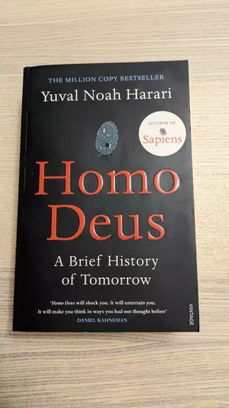 Homo Deus: A Brief History of Tomorrow - Yuval Noah Harari, knyga 1