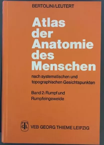 Atlas der Anatomie des Menschen Band 2