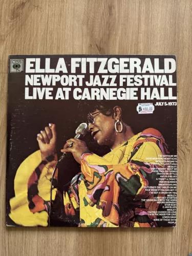 Ella Fitzgerald - Newport Jazz Festival Live At Carnegie Hall,  July 5, 1973