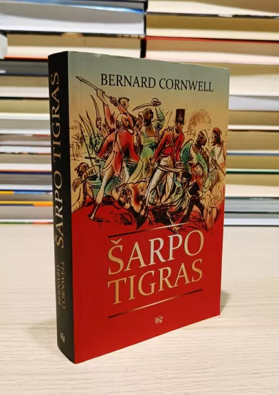 Šarpo tigras - Bernard Cornwell, knyga