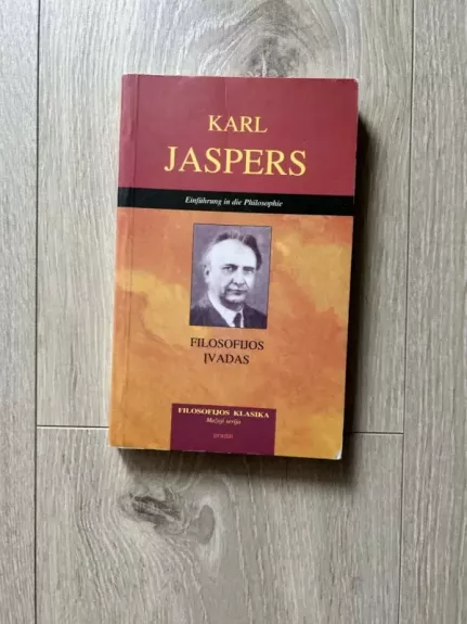 Filosofijos įvadas - Karl Jaspers, knyga 1