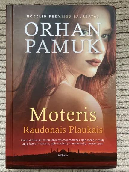 Moteris raudonais plaukais - Orhan Pamuk, knyga