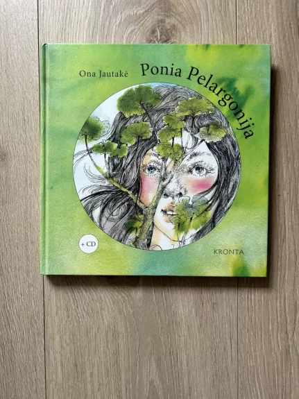 Ponia Pelargonija (be CD) - Ona Jautakė, knyga