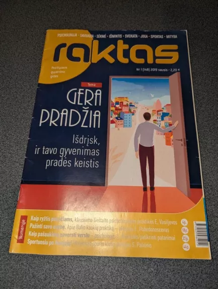 Raktas 2019 sausis 1 (148) - Autorių Kolektyvas, knyga 1