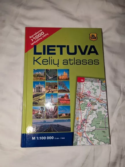 Lietuva. Kelių atlasas - Autorių Kolektyvas, knyga 1
