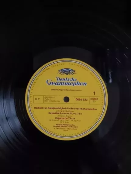 Herbert von Karajan - Autorių Kolektyvas, plokštelė 1